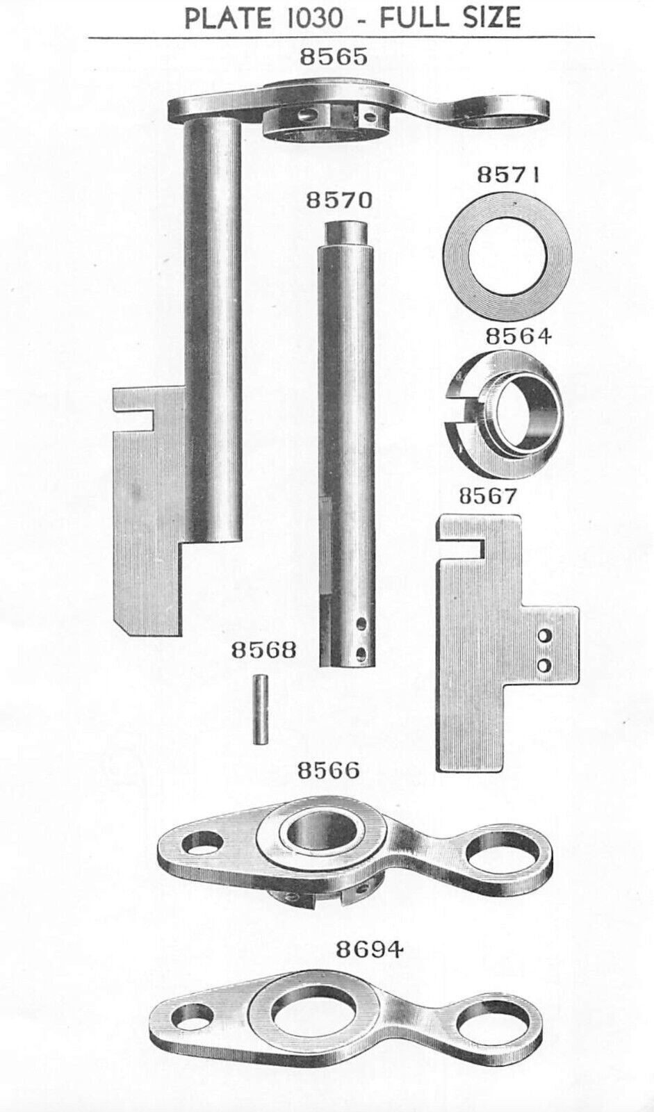 SINGER 29-4 Parts List, Diagrams, Order Detail (NOT User Manual) – Wire Binding