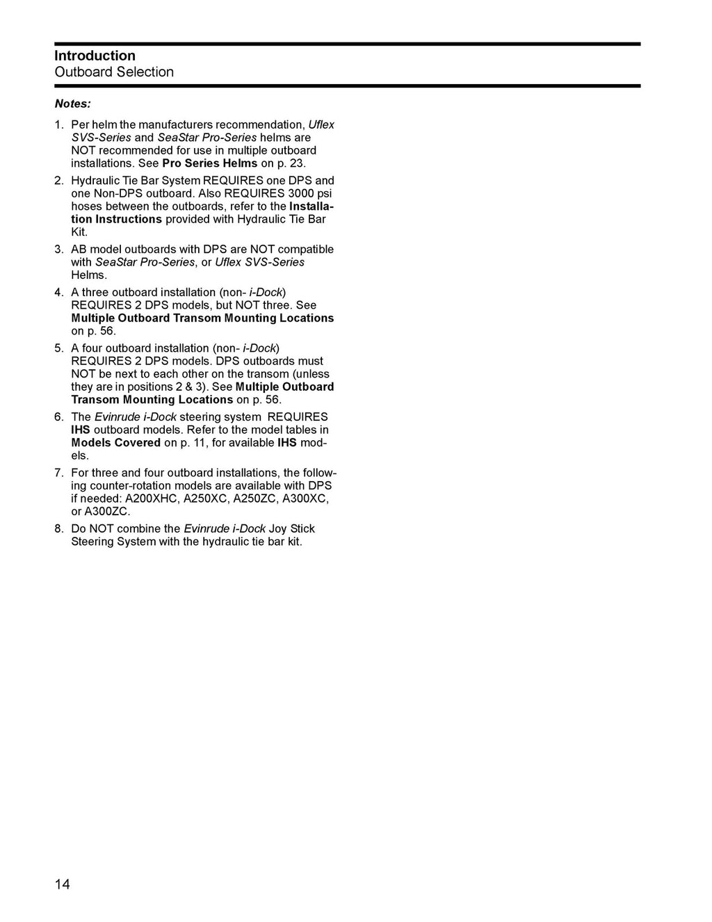 EVINRUDE E-TEC GT 150-300 Installation Guide Manual - WIRE BOUND - TOUGH COVERS