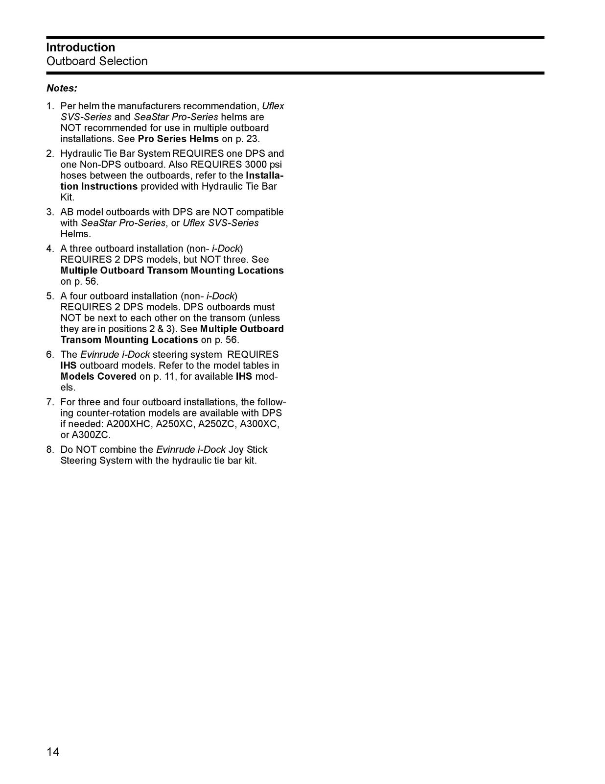 EVINRUDE E-TEC GT 150-300 Installation Guide Manual - WIRE BOUND - TOUGH COVERS