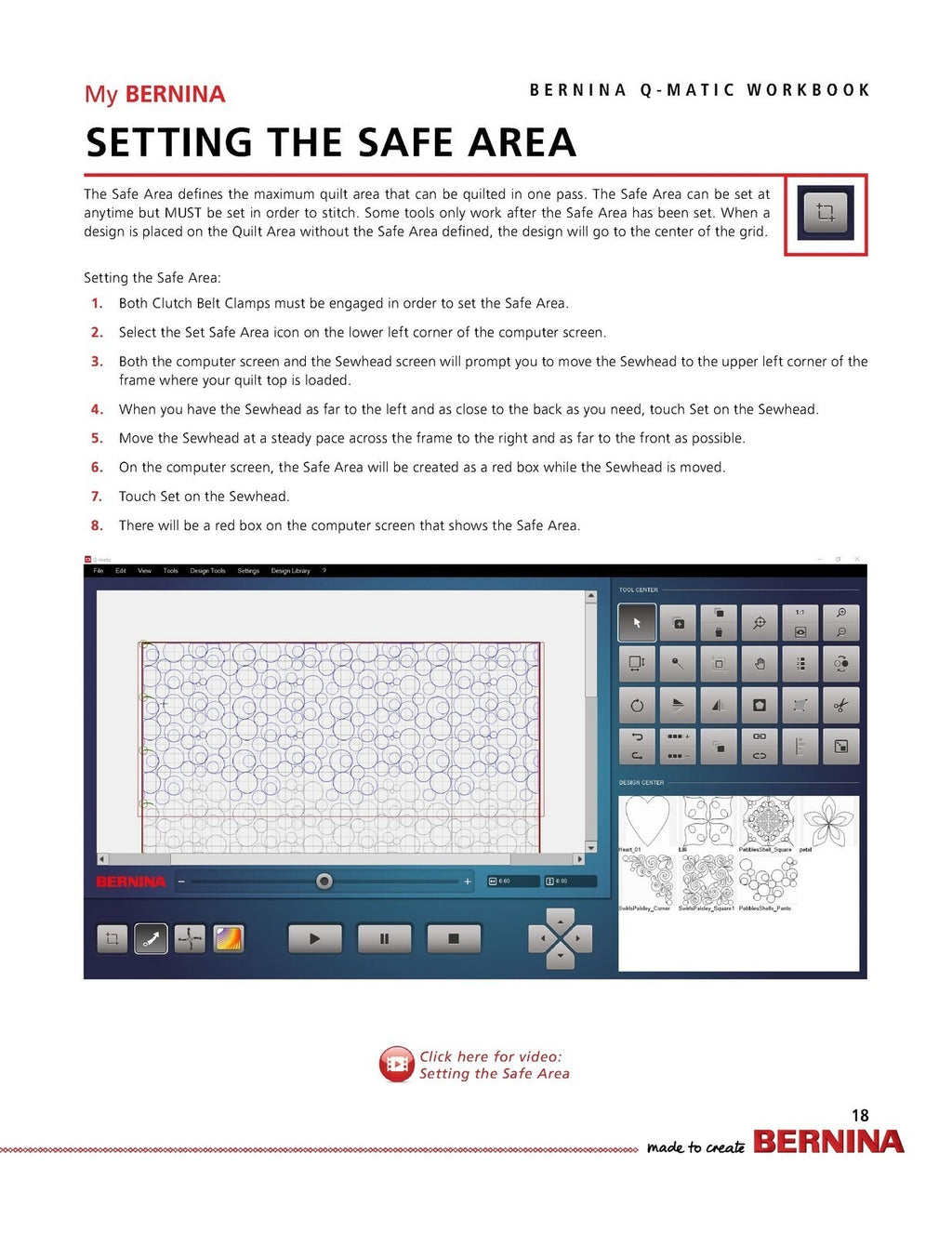 BERNINA Q-MATIC Workbook for Q 20 Q 24 Q20 Q24 Q16 PLUS on Frame - WIRE BOUND