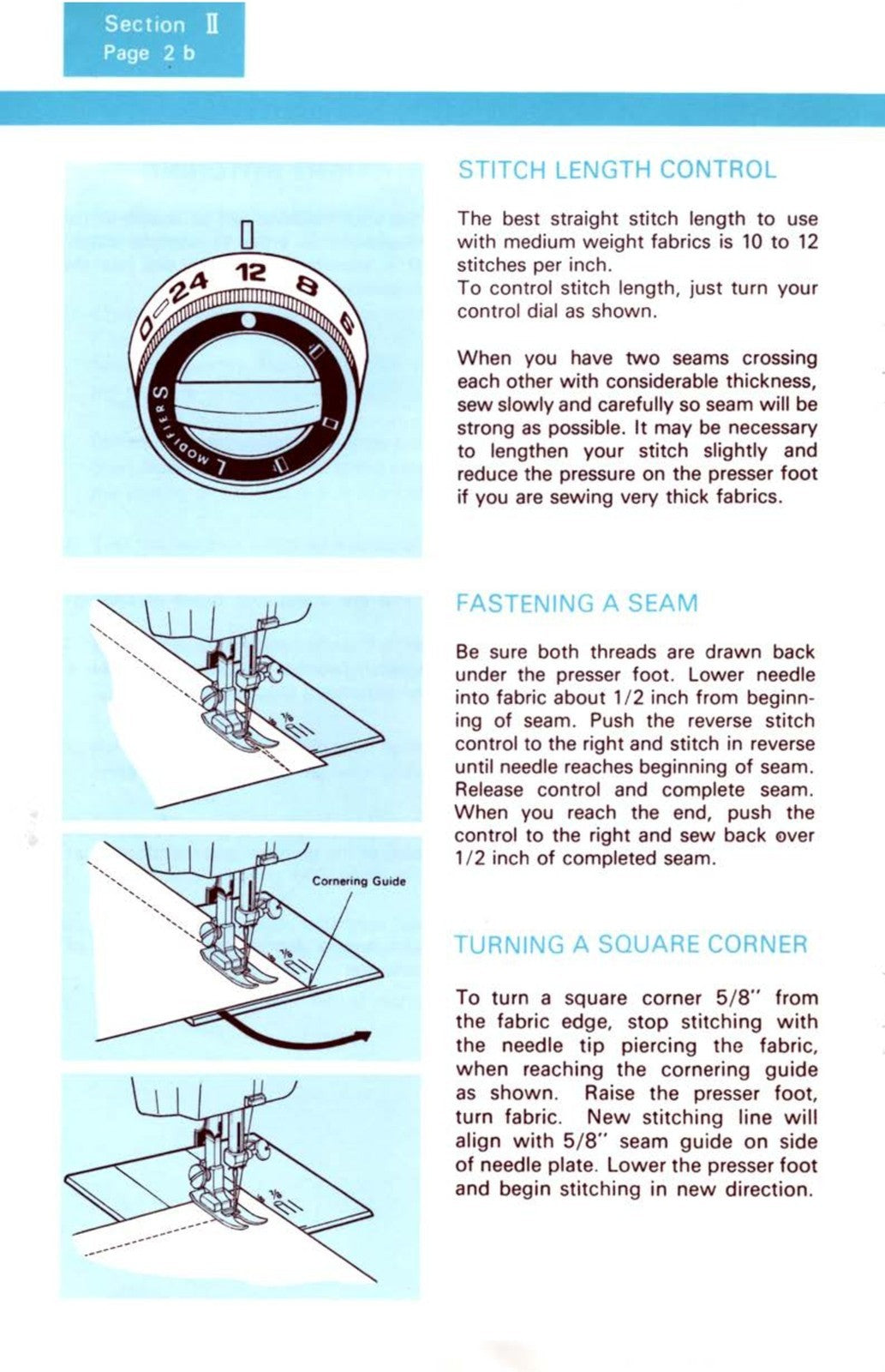 KENMORE 158 12520 1252 Sewing Machine Instruction Manual - WIRE BOUND - COVERS