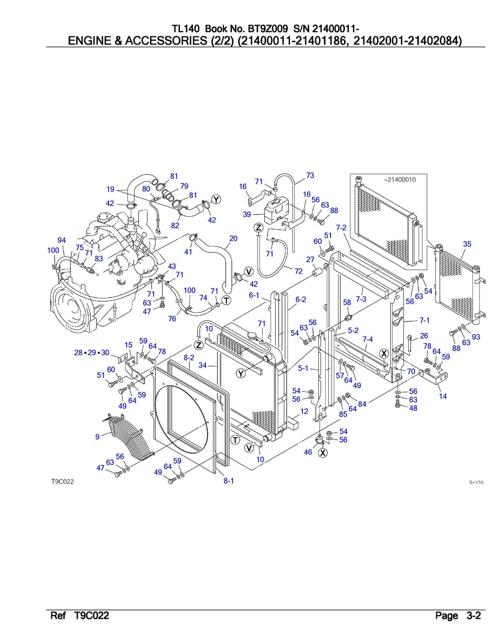 TAKEUCHI TL140 ILLUSTRATED PARTS MANUAL - WIRE BOUND - TOUGH COVERS