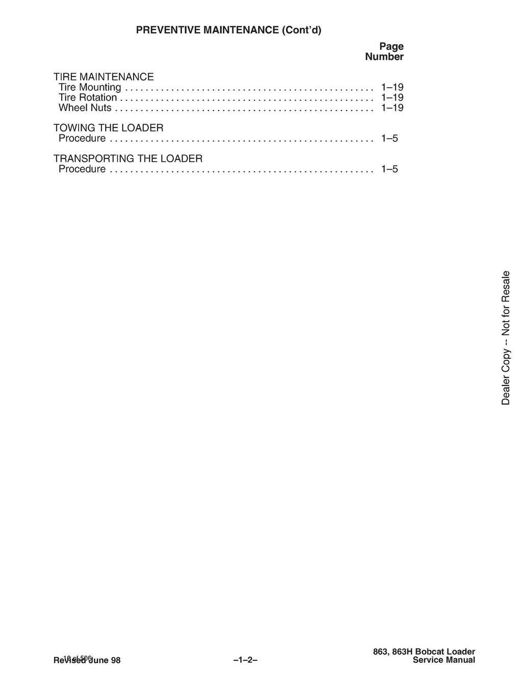 BOBCAT 863 & 863 HIGH FLOW SERVICE MANUAL - WIRE BOUND - COVERS - HUGE FOLDOUTS!