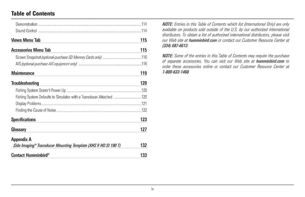 Humminbird 959ci HD 999ci HD 800 Series 900 Series Owners Manual Instructions