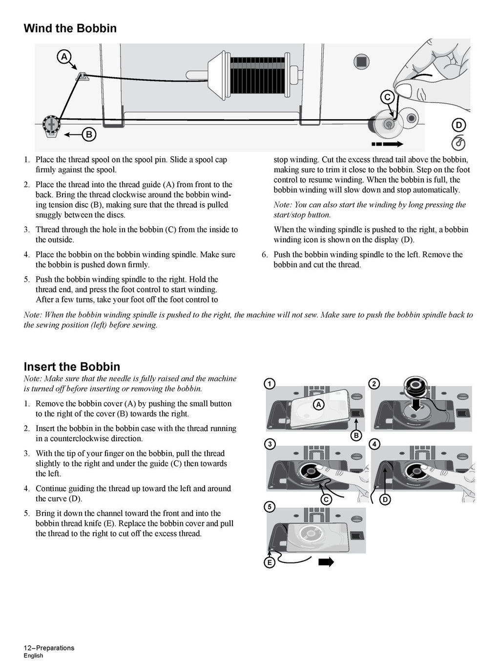 SINGER C5950 C5955 C5980Q C5985 Patchwork Plus Manual - WIRE BOUND, TOUGH COVERS