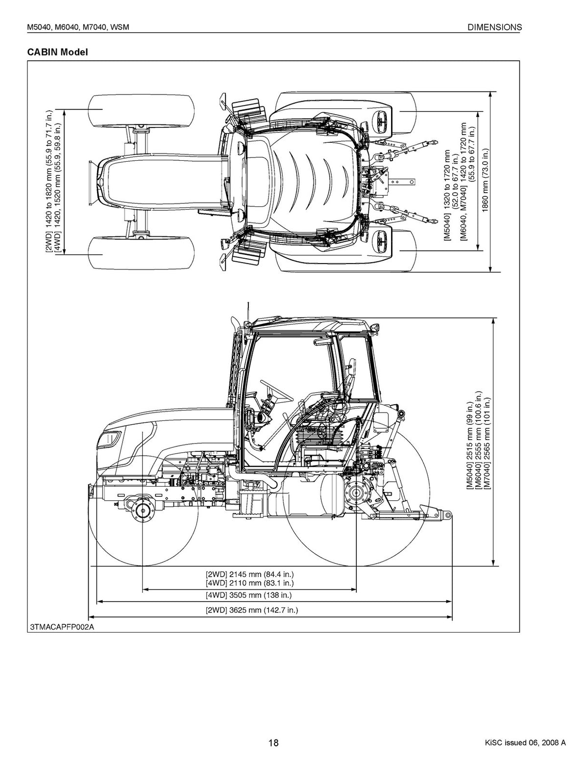 KUBOTA M5040 M6040 M7040 WORKSHOP MANUAL STEEL BOUND, TOUGH COVERS, XL FOLDOUTS