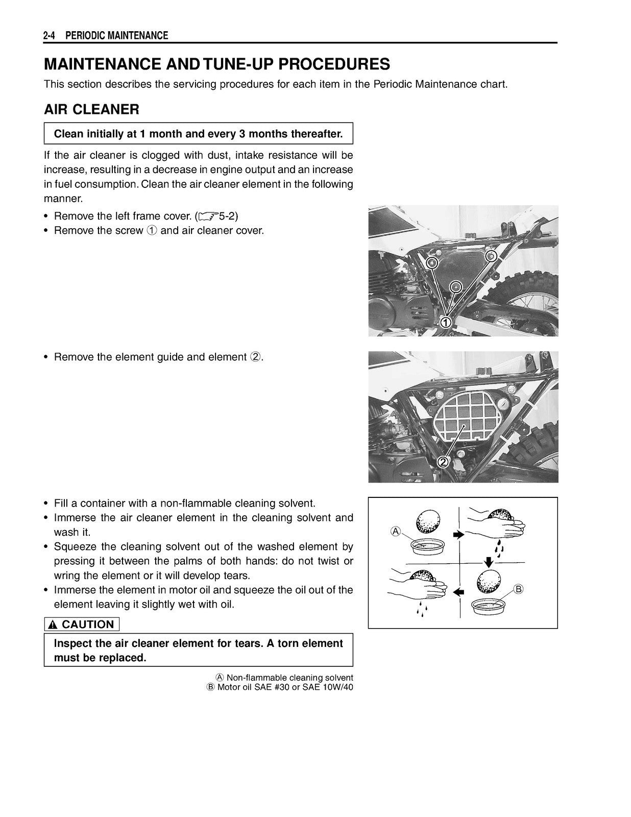 SUZUKI JR80 MOTORCYCLE DIRT BIKE SERVICE MANUAL - STEEL WIRE BOUND, TOUGH COVERS