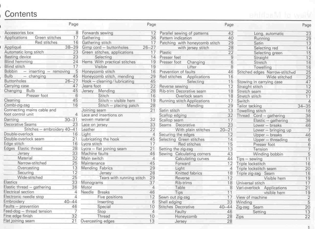 BERNINA 930 Record Service Manual & Instruction Manual BUNDLE, WIREBOUND, COVERS