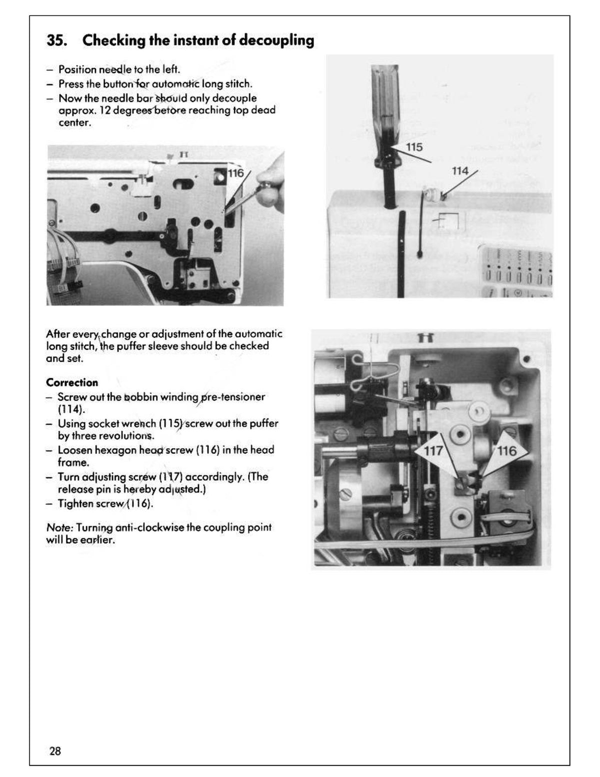 BERNINA 1130 1120 SERVICE Manual Guide  - TOUGH WIRE BINDING & COVERS