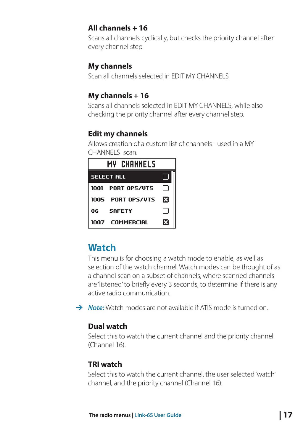 LOWRANCE Link-6S FIXED MOUNT VHF USER MANUAL - STEEL WIRE BOUND - TOUGH COVERS