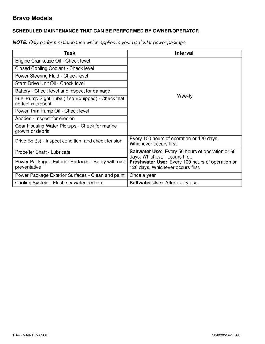 MERCURY Mercruiser No. 18 SERVICE MANUAL Marine Engines GM V-6 4.3L COVERS BOUND