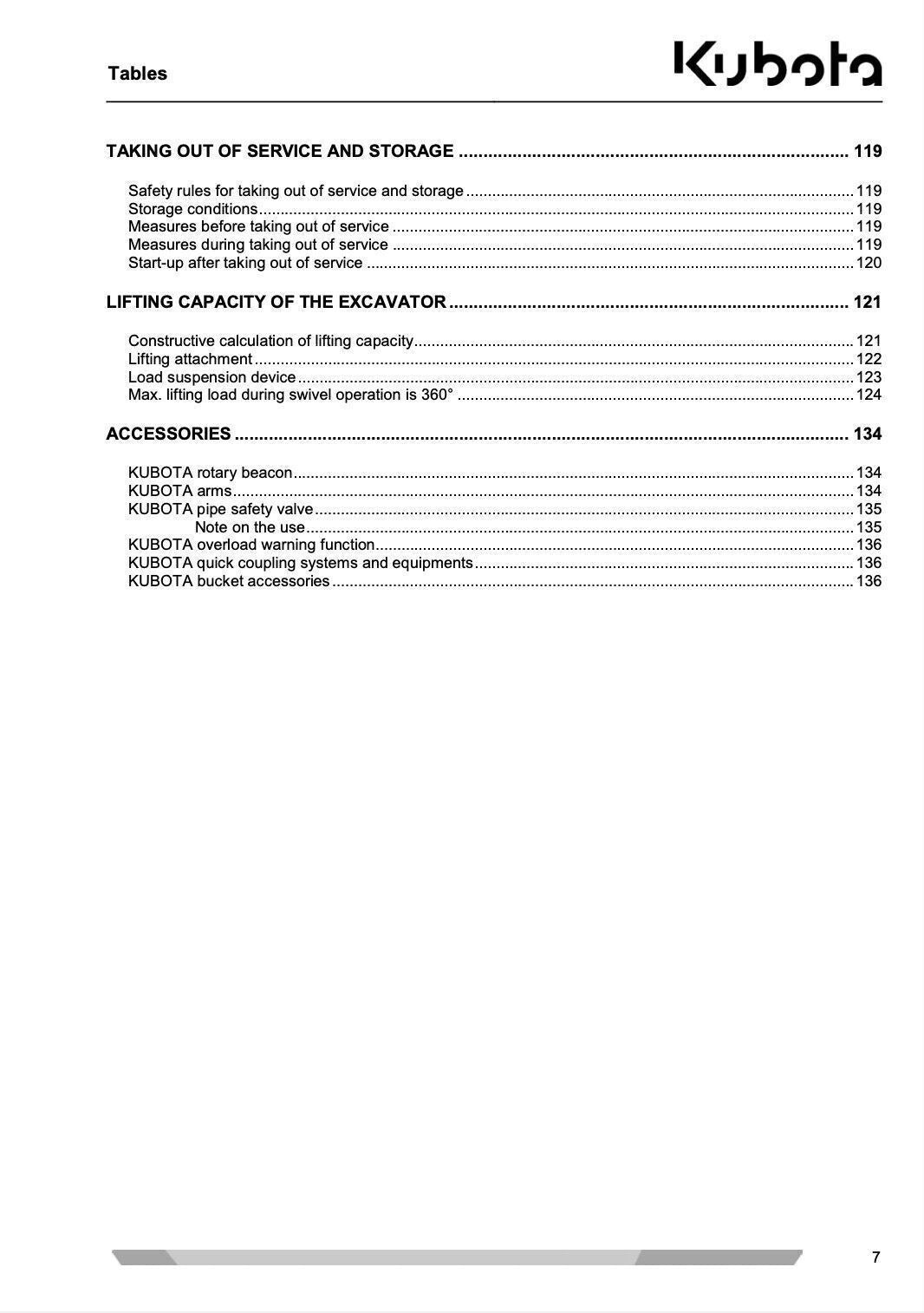 KUBOTA KX61-3 KX71-3 OPERATORS MANUAL - STEEL WIRE BOUND - PROTECTIVE COVERS