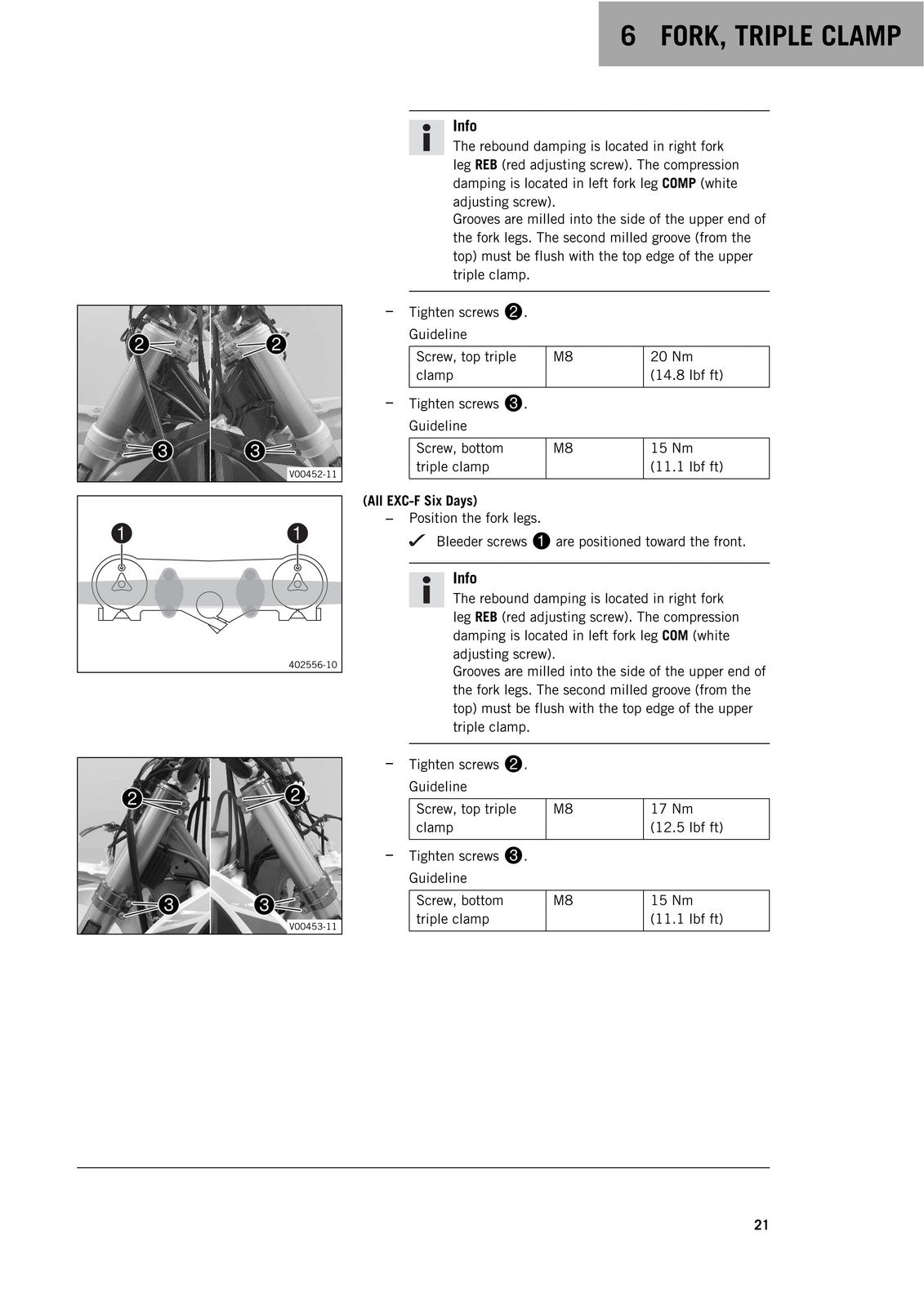 KTM 450 EXC XC-W Six Days Service Repair Manual 2018 - WIRE BOUND - TOUGH COVERS