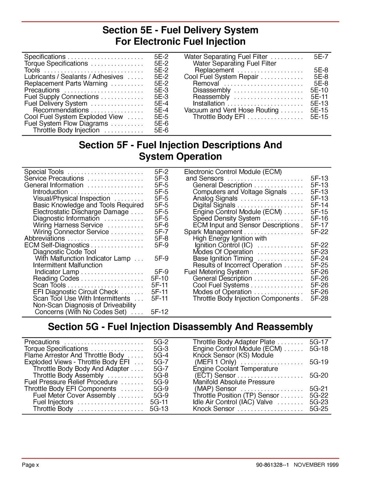 MERCURY No 25 Marine Engines GM V6 Service Manual - STEEL WIRE BOUND - COVERS