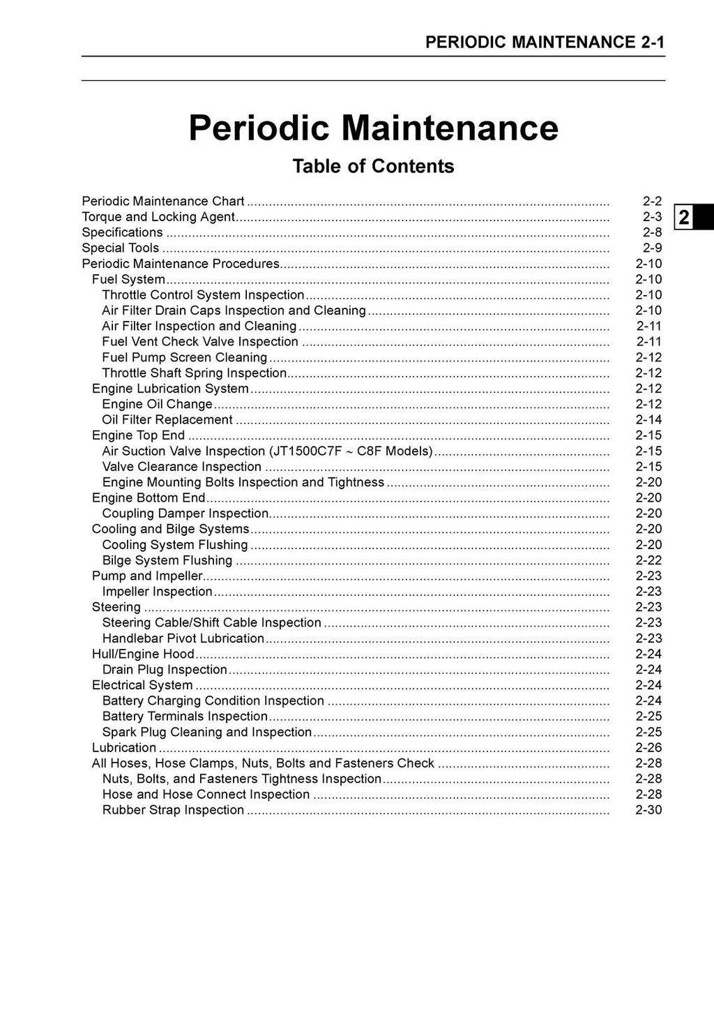 KAWASAKI JET SKI WATERCRAFT ULTRA LX SERVICE MANUAL - WIRE BOUND - TOUGH COVERS
