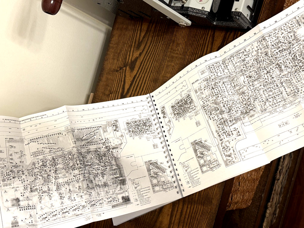 SONY ICF-2001D 2010 Receiver Service Manual - WIRE BOUND - COVERS - XL FOLDOUTS!