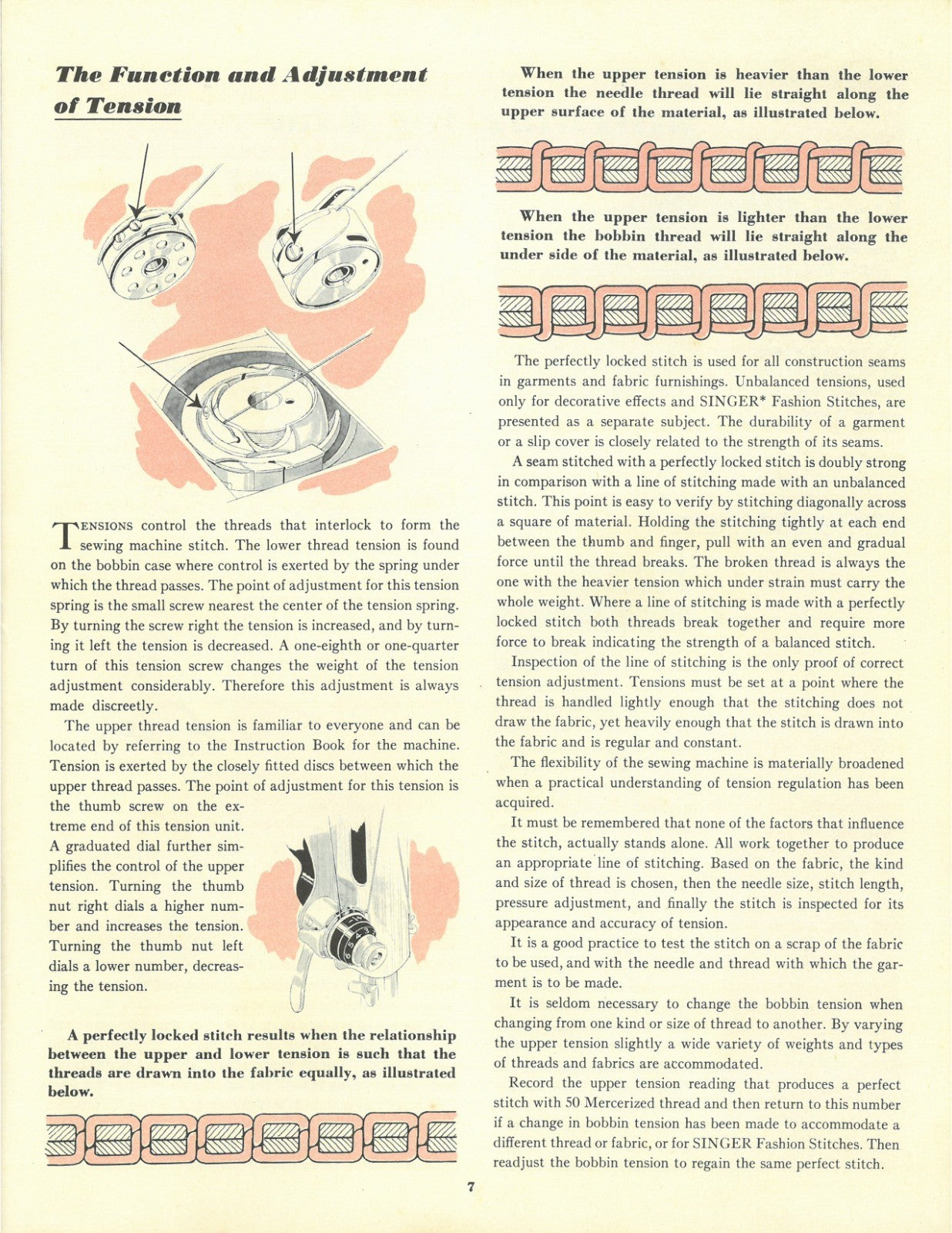 SINGER Sewing Skills Reference Book in COLOR Manual - LOOP BINDING, TOUGH COVERS