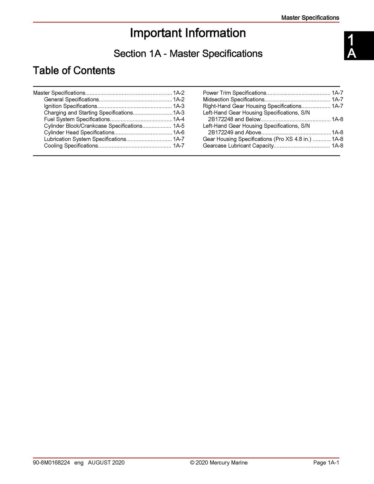 MERCURY 150 SEAPRO 150 PRO XS FOURSTROKE SERVICE MANUAL, BOUND, COVERS, FOLDOUTS
