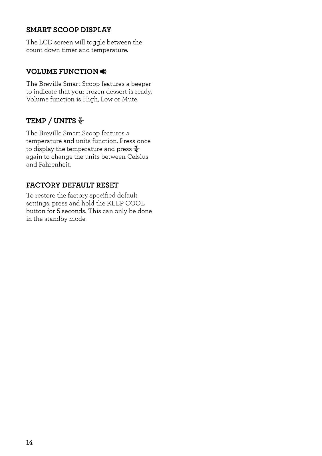 BREVILLE BCI600 Smart Scoop Ice Cream Maker Manual - Wire Bound - Tough Covers