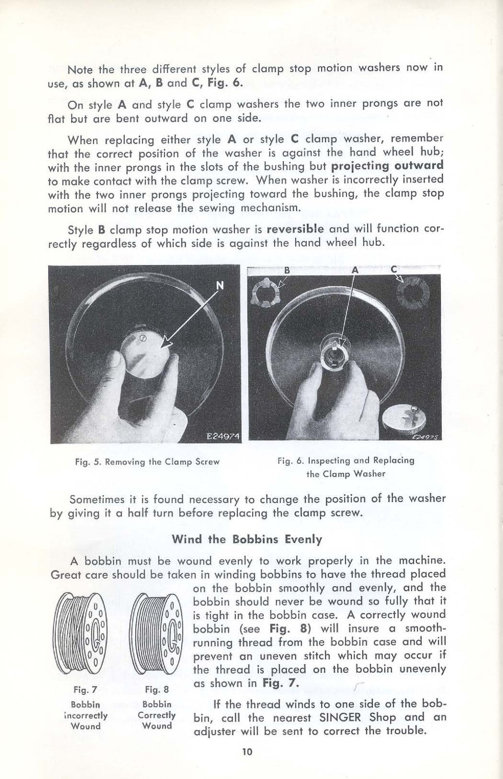 SINGER Teacher's Textbook of Machine Sewing Manual - WIRE BOUND - TOUGH COVERS