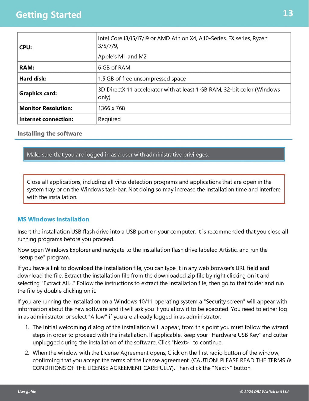 JANOME Artistic Digitizer 2.0 User Guide MANUAL (2025) STEEL WIRE BOUND - COVERS