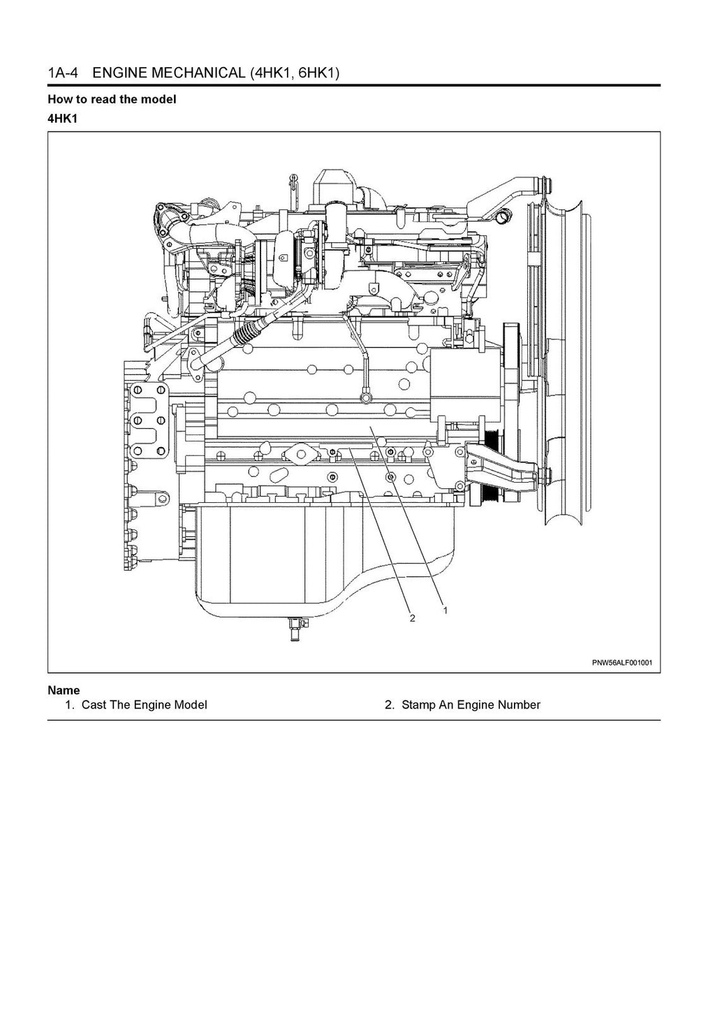 HITACHI 4HK1 6HK1 Fuel Injection System Service Manual - WIRE BOUND - COVERS
