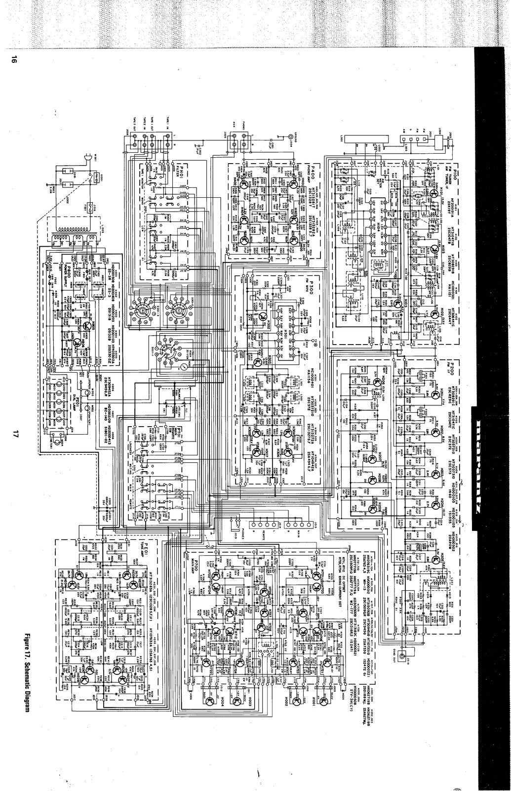 MARANTZ 2220B Service Manual - STEEL WIRE BOUND - PROTECTIVE COVERS