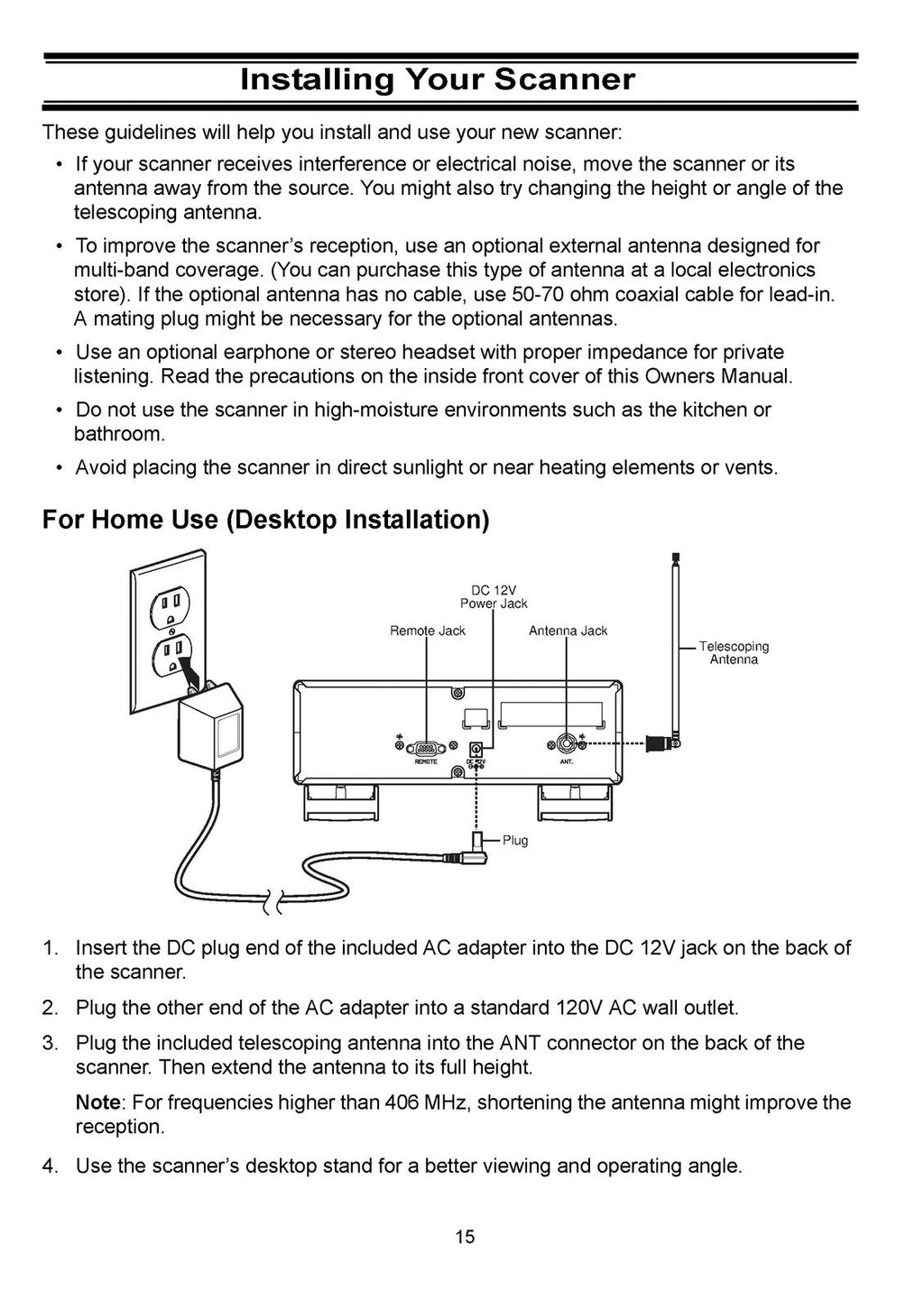 UNIDEN Bearcat Trunk Tracker III BC898T Operators Manual - WIRE BOUND - COVERS
