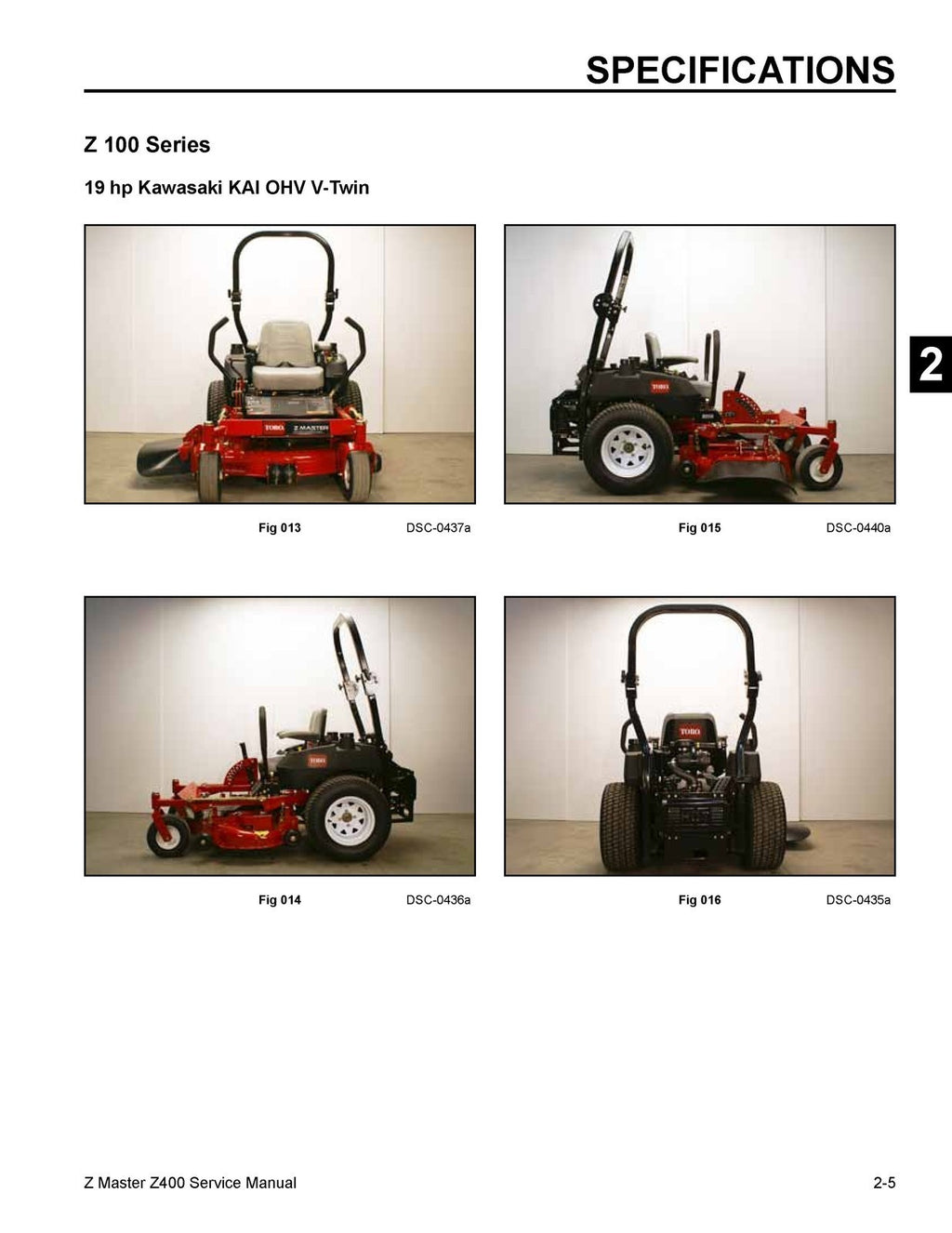 TORO Z Master Z400 Series SERVICE MANUAL - STEEL WIRE BOUND - PROTECTIVE COVERS