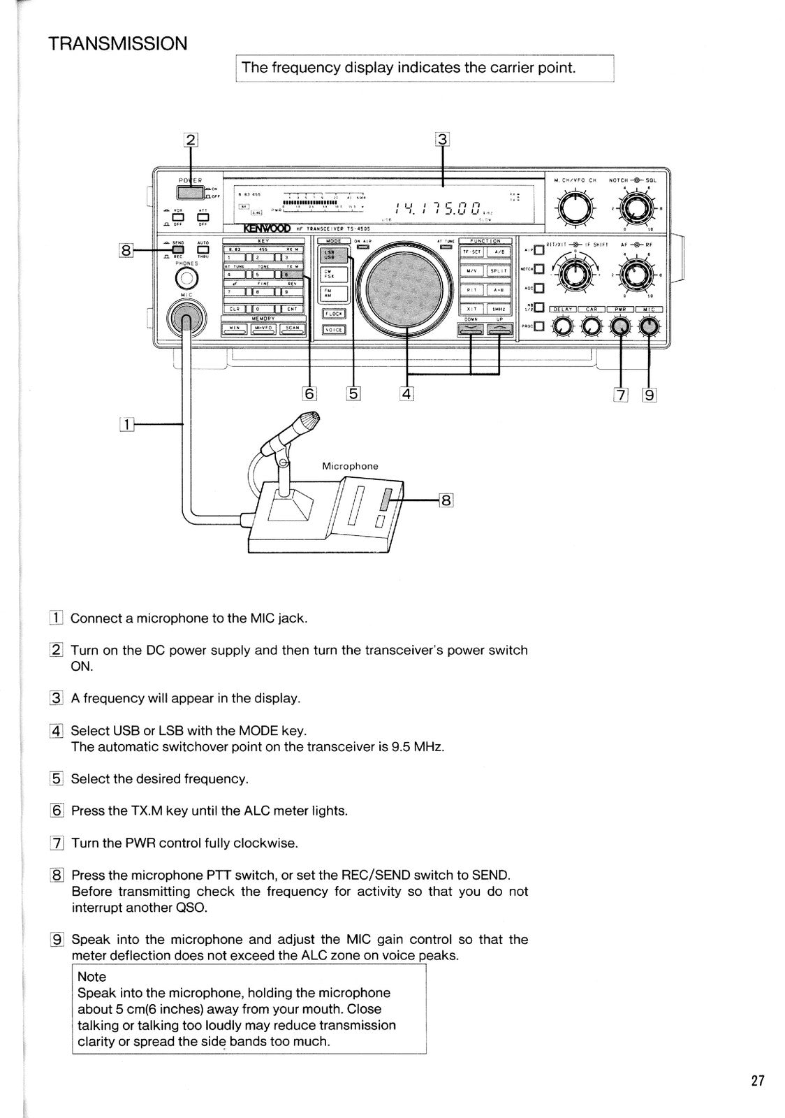 KENWOOD TS-450S TS-690S User Instruction Manual - BOUND - COVERS - XL FOLDOUT