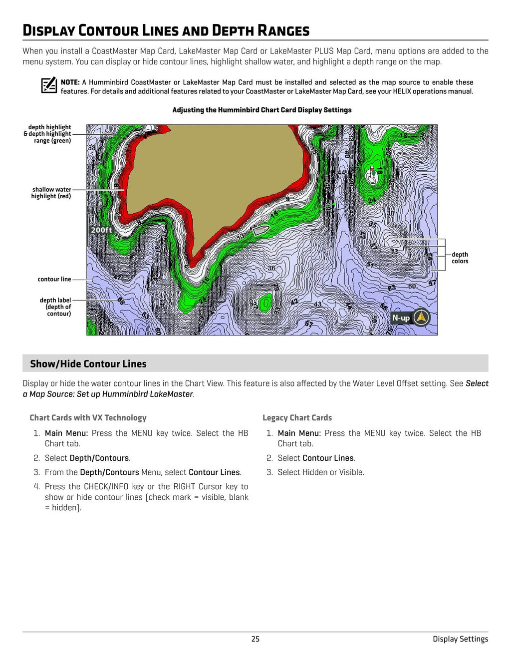 HUMMINBIRD ADVANCED GPS NAVIGATION Operators Guide Manual - WIRE BOUND - COVERS