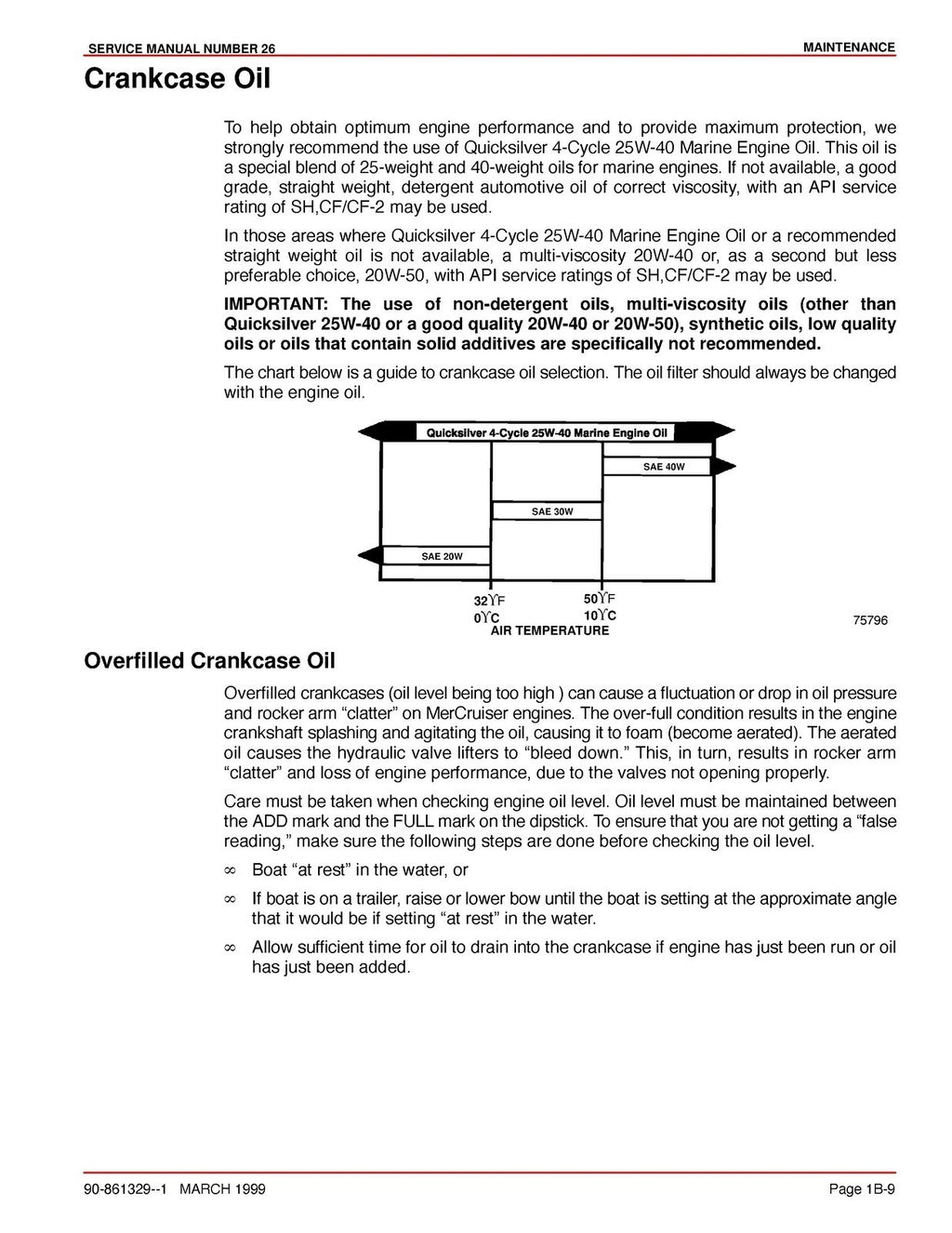 MERCURY MERCRUISER NO. 26 MARINE ENGINE GM 4 CYL 3.0L SERVICE MANUAL, WIRE BOUND