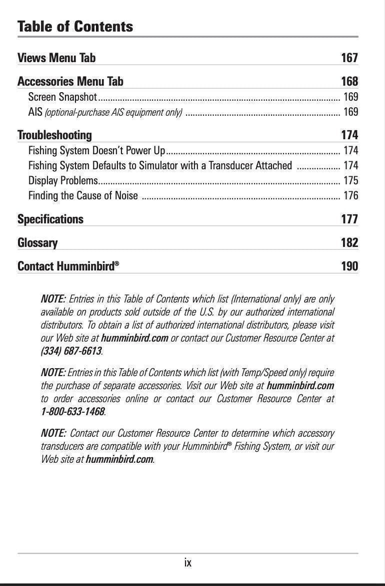 HUMMINBIRD 788ci HD DI 788ci HD XD Combo User Manual, COLOR - TOUGH WIRE BINDING