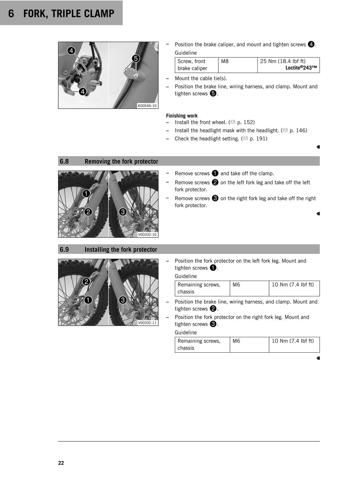 KTM 450 EXC XC-W Six Days Service Repair Manual 2018 - WIRE BOUND - TOUGH COVERS