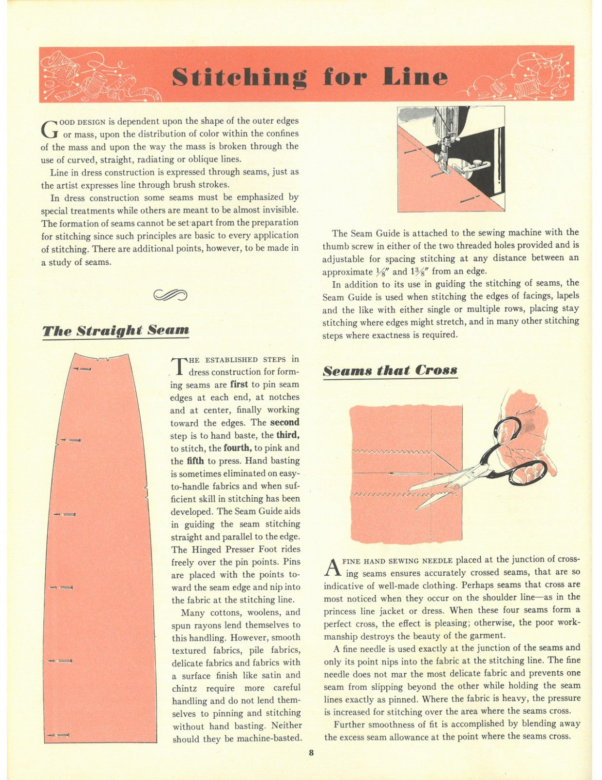 SINGER Sewing Skills Reference Book in COLOR Manual - LOOP BINDING, TOUGH COVERS