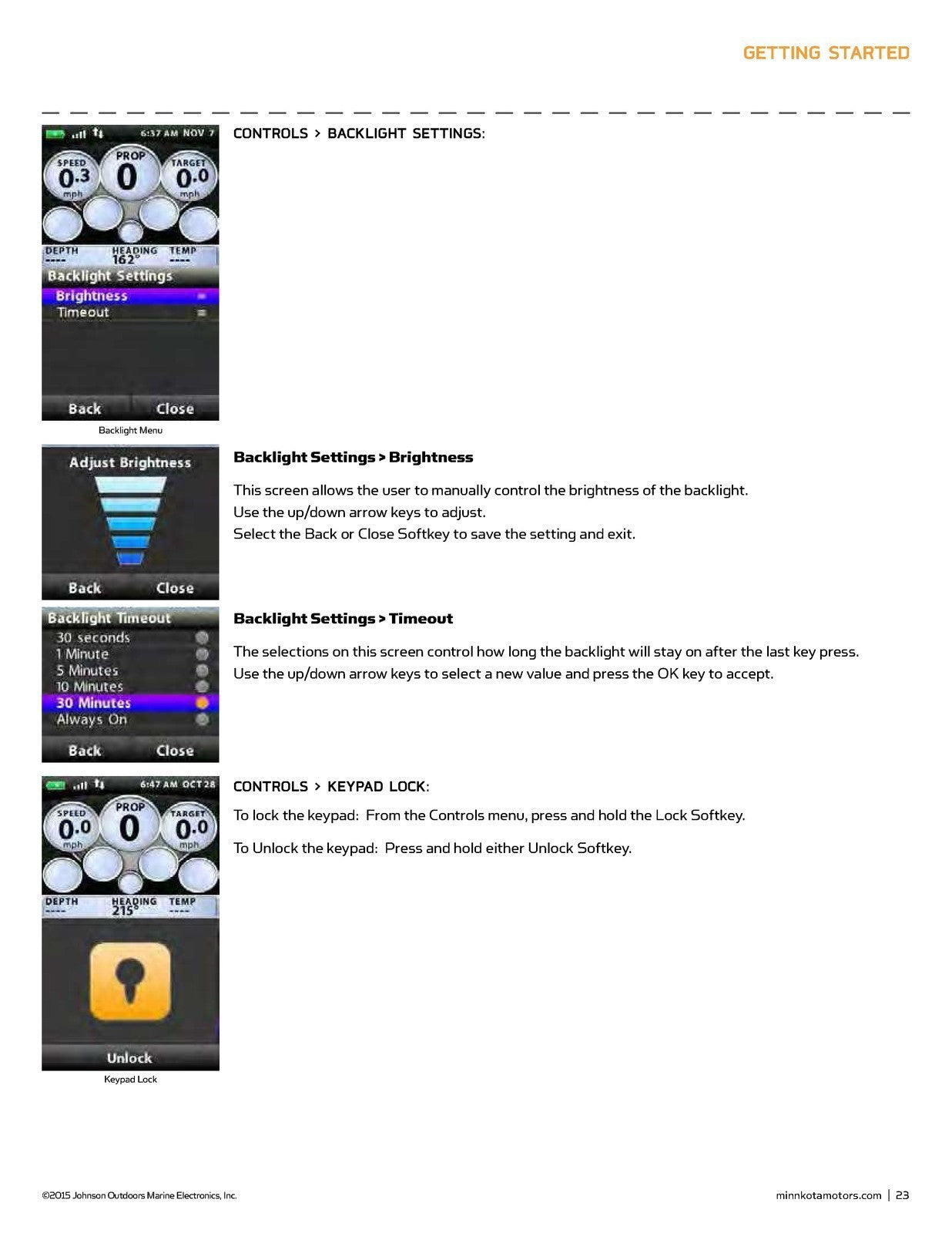 MINN KOTA I-Pilot Link Wireless GPS Trolling System Manual - WIRE BOUND - COVERS