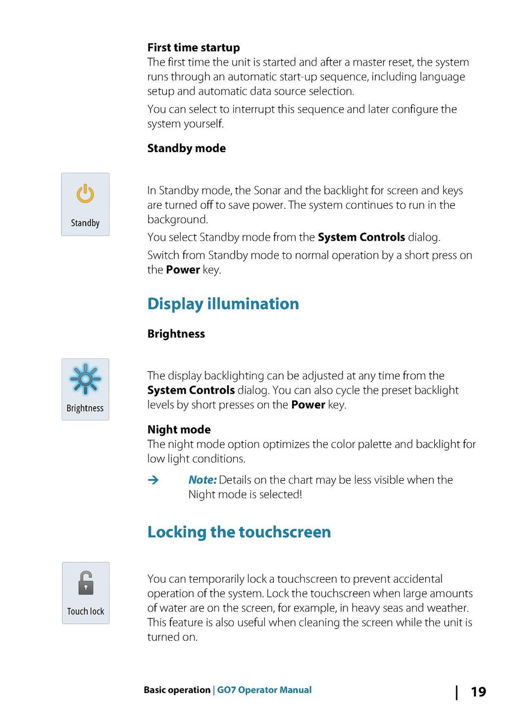SIMRAD GO7 Fish Finder Plotter Operator Manual - STEEL WIRE BOUND - TOUGH COVERS