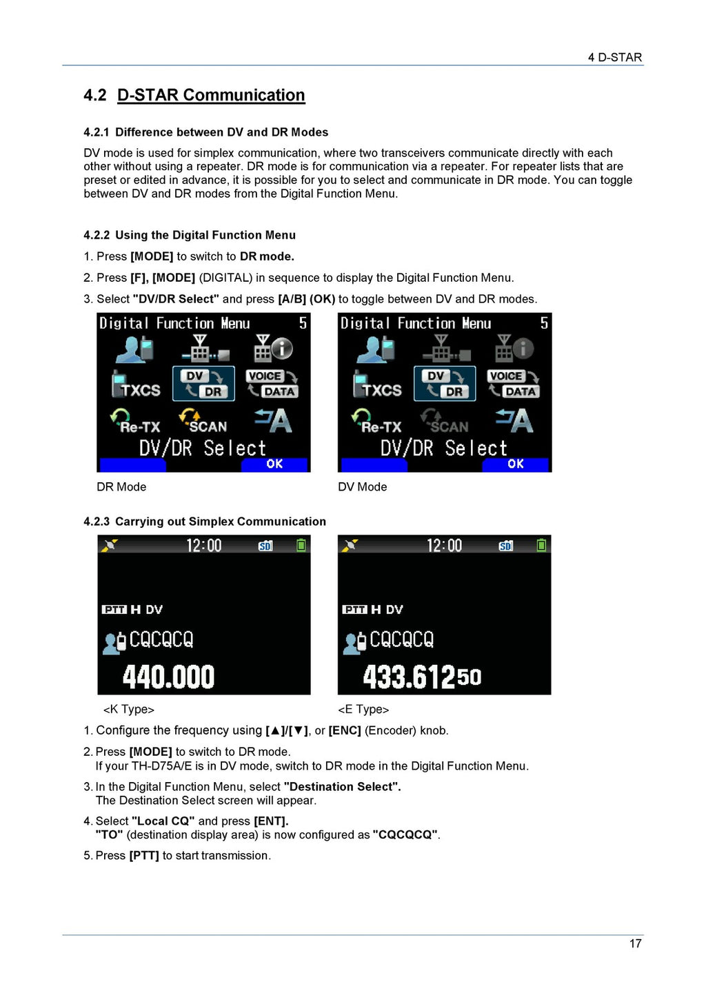KENWOOD TH-D75AE OPERATING TIPS MANUAL - STEEL WIRE BOUND - PROTECTIVE COVERS