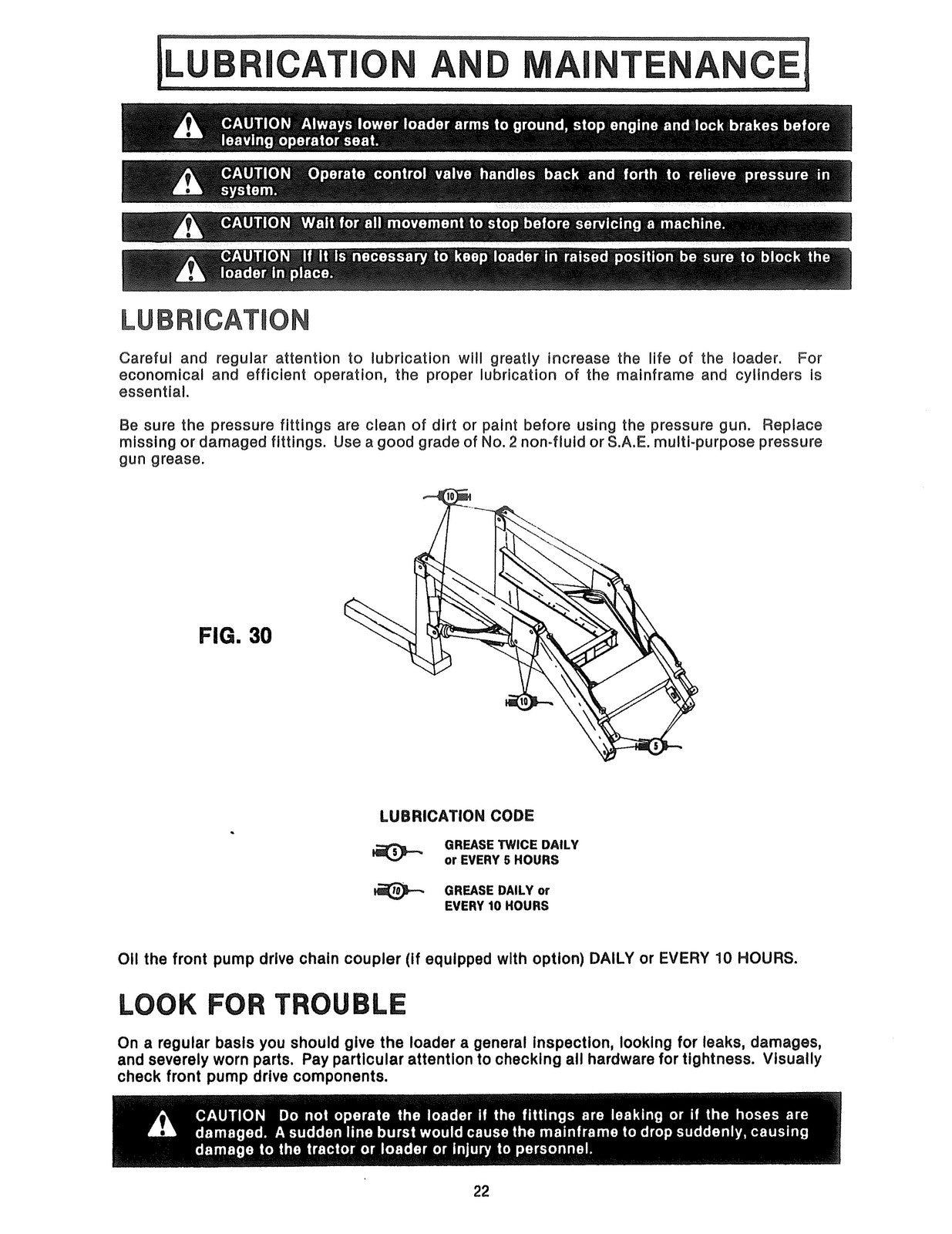 KUBOTA L1720 LOADER Operators Manual - STEEL WIRE BOUND - PROTECTIVE COVERS