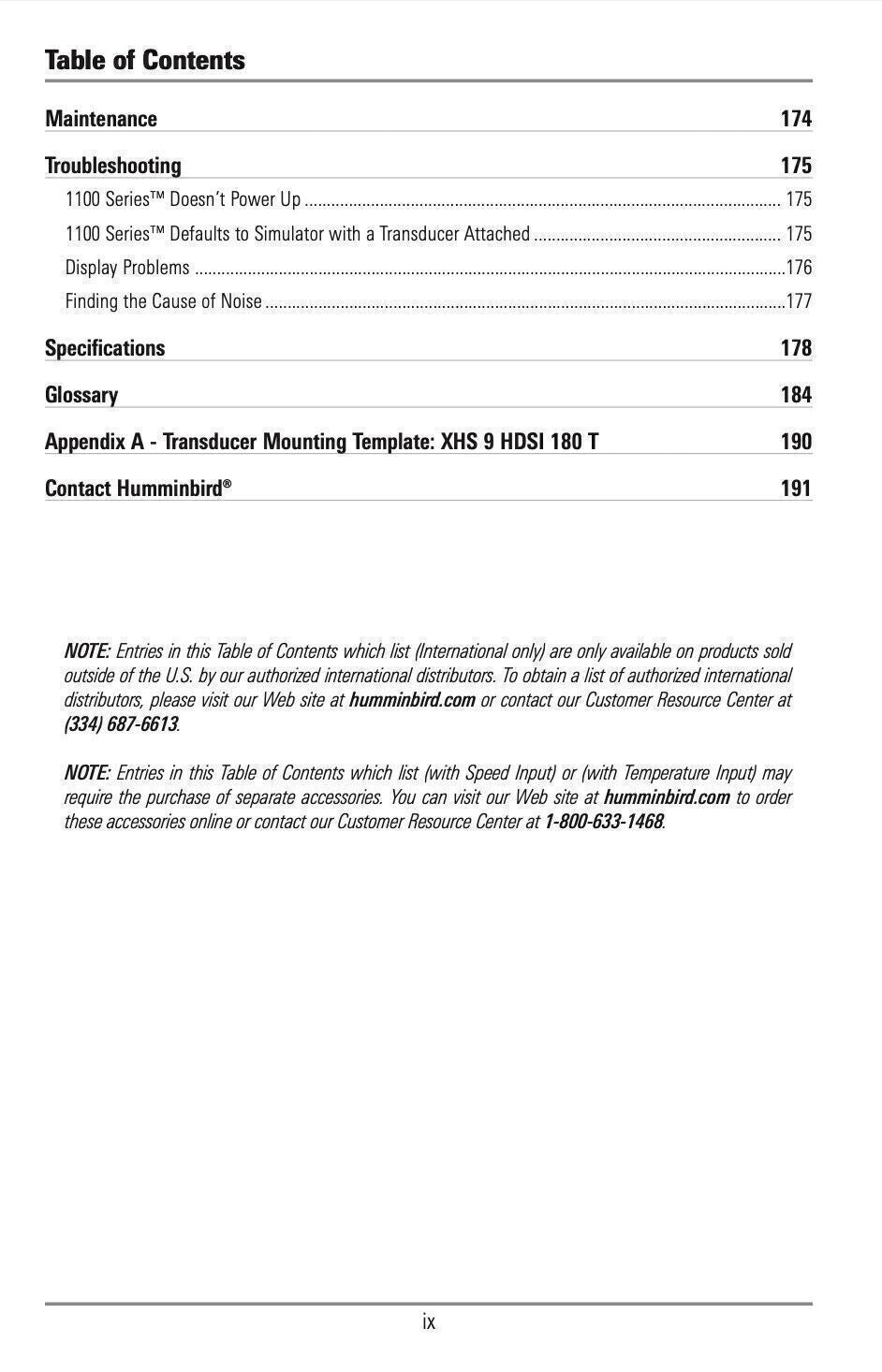 HUMMINBIRD 1100c 1158c 1158 DI XD 1198c SI User Manual - TOUGH WIRE BINDING