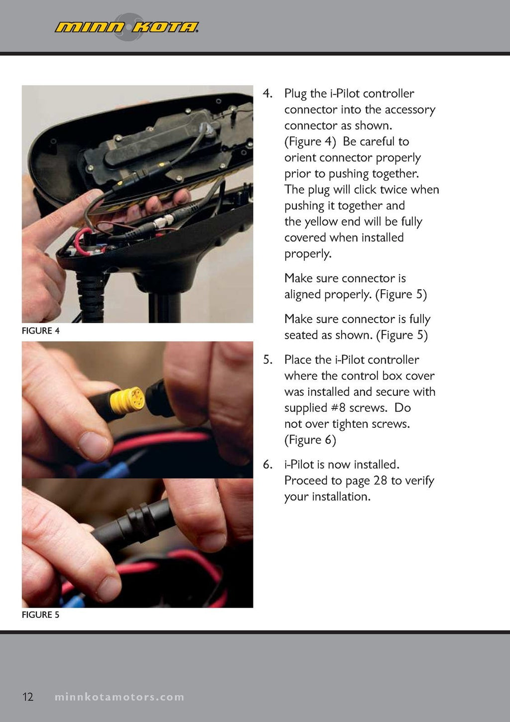 MINN KOTA i-Pilot Legacy Owners Manual - STEEL WIRE BOUND - PROTECTIVE COVERS