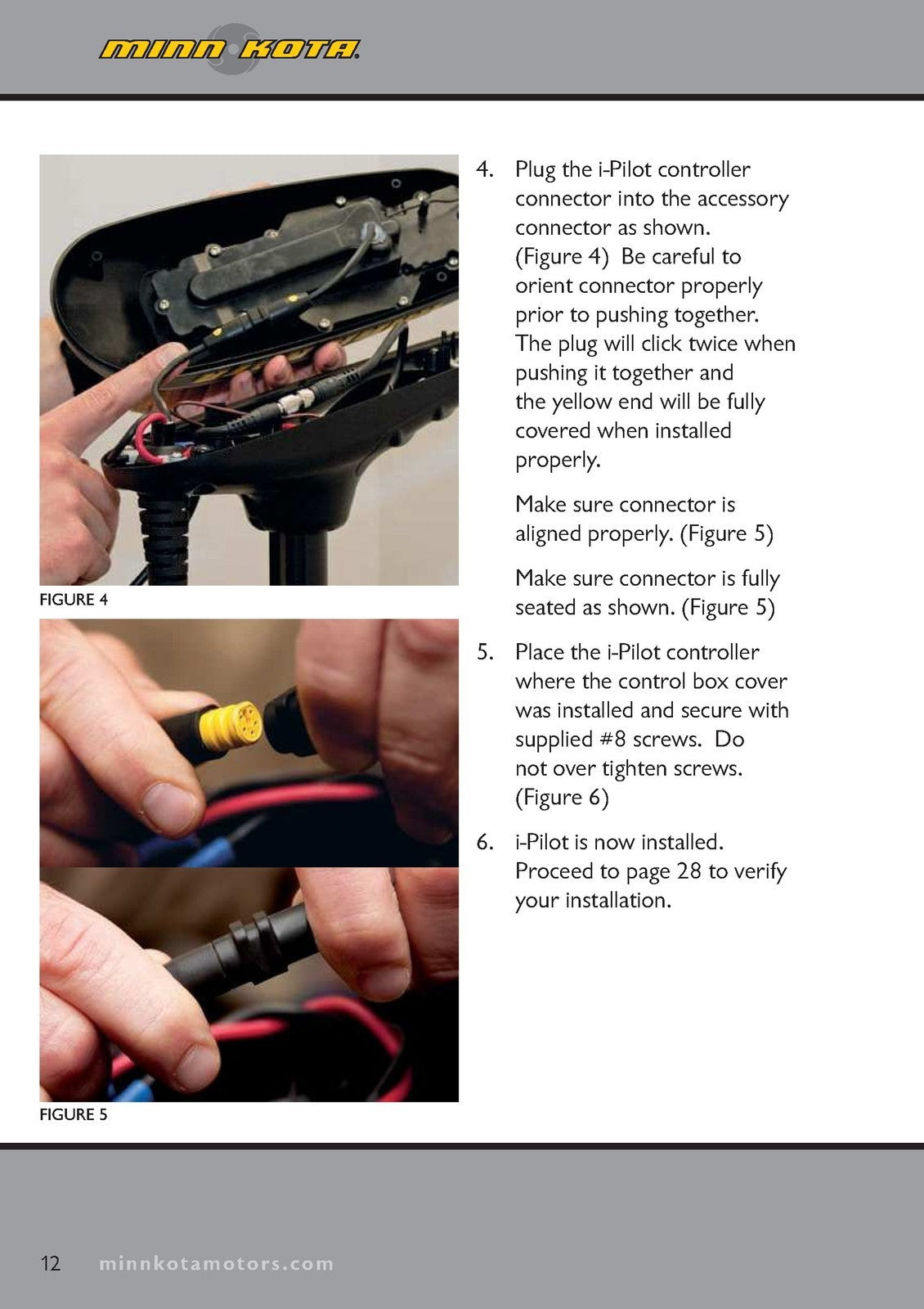 MINN KOTA i-Pilot Legacy Owners Manual - STEEL WIRE BOUND - PROTECTIVE COVERS