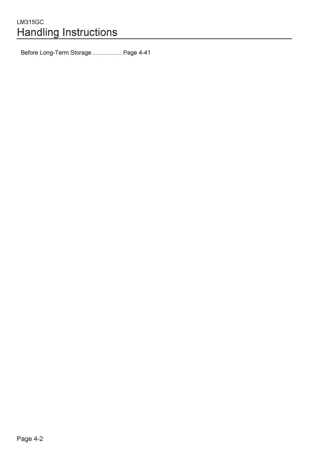 BARRONESS LM315GC Greens Mower Operator Manual - WIRE BOUND - PROTECTIVE COVERS